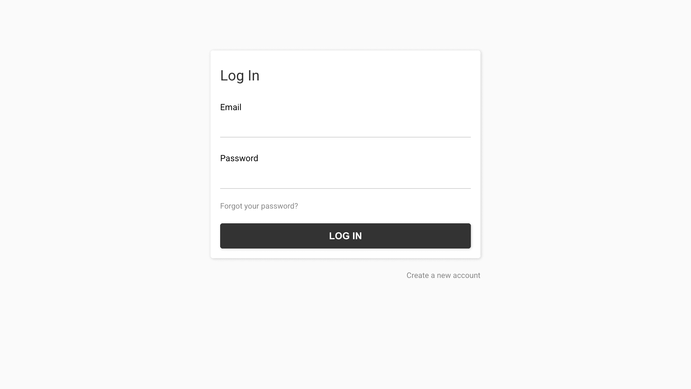 Screenshot of the included test application Screenshot of the included test application